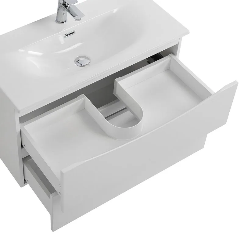 Тумба под раковину без столешницы BelBagno Marino-cer-mini 80 подвесная, bianco lucido Sancos — официальный сайт