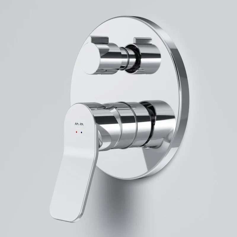 Встраиваемый смеситель AM.PM X-Joy F85A55000 С ВНУТРЕННЕЙ ЧАСТЬЮ, хром Sancos — официальный сайт