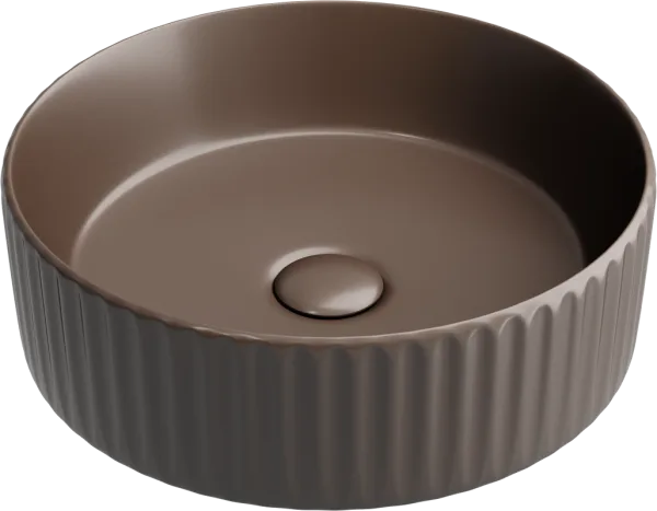 Накладная раковина Ceramicanova Element CN6057MDB темно-коричневый матовая Sancos — Оригинал