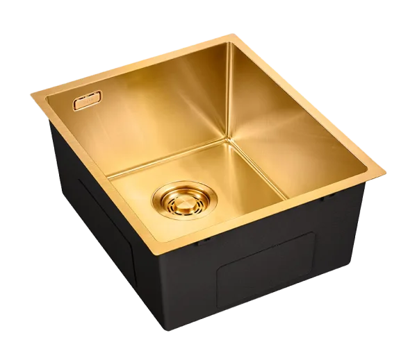 Мойка кухонная Emar PVD EMB-130 PVD Nano Golden Sancos — Оригинал