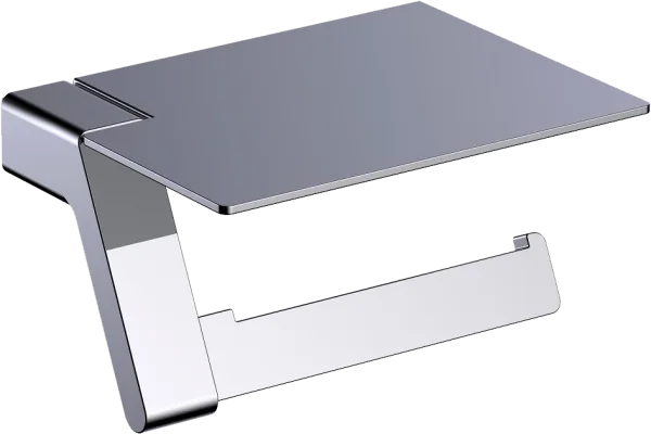 Держатель туалетной бумаги Timo Selene 10043/00 с полкой для телефона Sancos — Оригинал