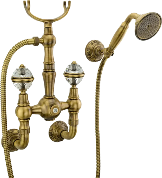 Смеситель для душа Migliore Cristalia 18582 бронза Sancos — Оригинал