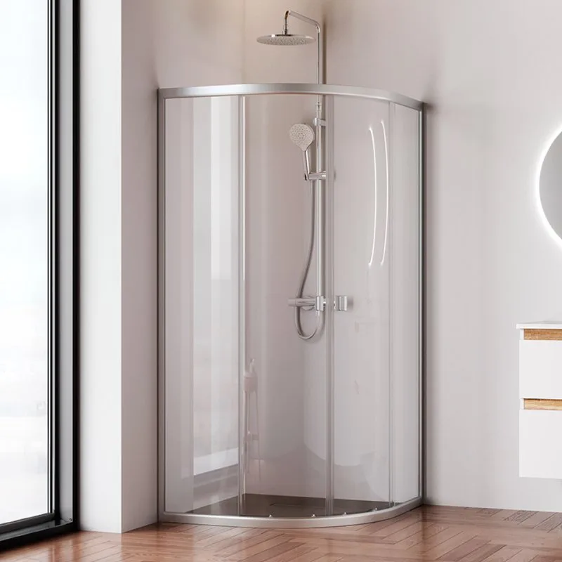 Душевой уголок AM.PM X-Joy Twin Slide W88G-205-090MT64 90x90, профиль матовый хром Sancos — официальный сайт