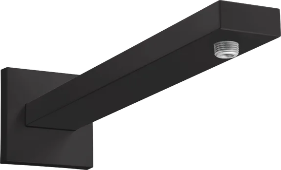 Кронштейн для верхнего душа Hansgrohe Square 27694670 38,9 см, матовый черный Sancos — Оригинал