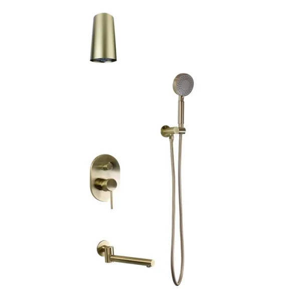 Душевой комплект Bronze de Luxe Scandi 14582-501BR, бронза Sancos — Оригинал