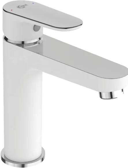 Смеситель для раковины Ideal Standard Tyria BC159HO Matt White Chrome Sancos — Оригинал