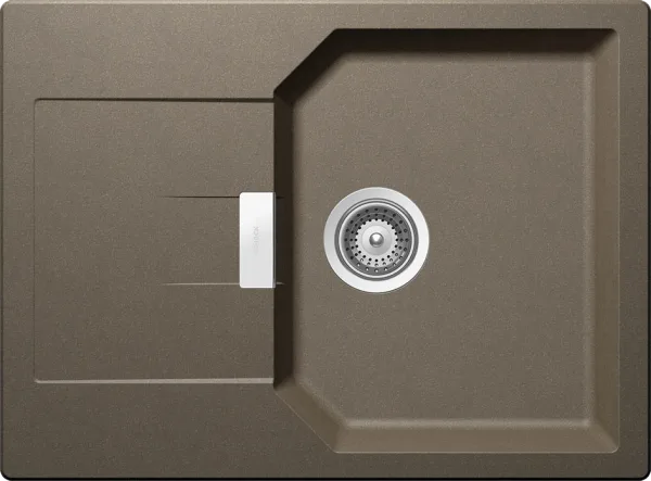 Мойка кухонная Schock Manhattan 45D Cristalite альпака Sancos — Оригинал