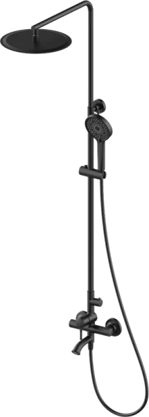 Душевая стойка Wonzon & Woghand TOR WW-88047073-MB, матовая черная Sancos — Оригинал