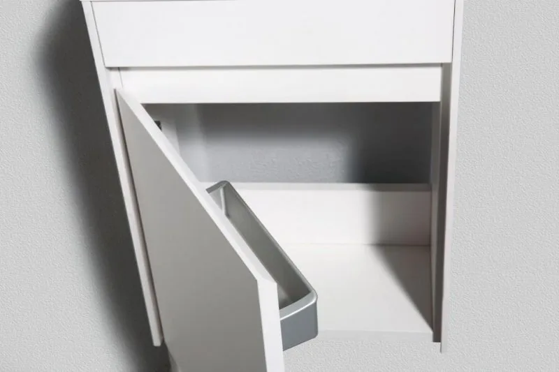 Тумба под раковину без столешницы BelBagno Pietra Mini 46 L bianco lucido Sancos — официальный сайт