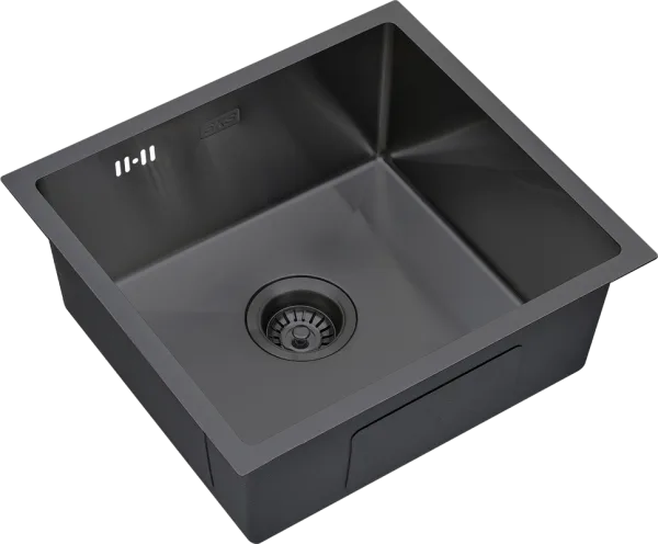 Мойка кухонная S.K.Sanitary SKS 4844 GRAFIT с сифоном Sancos — Оригинал