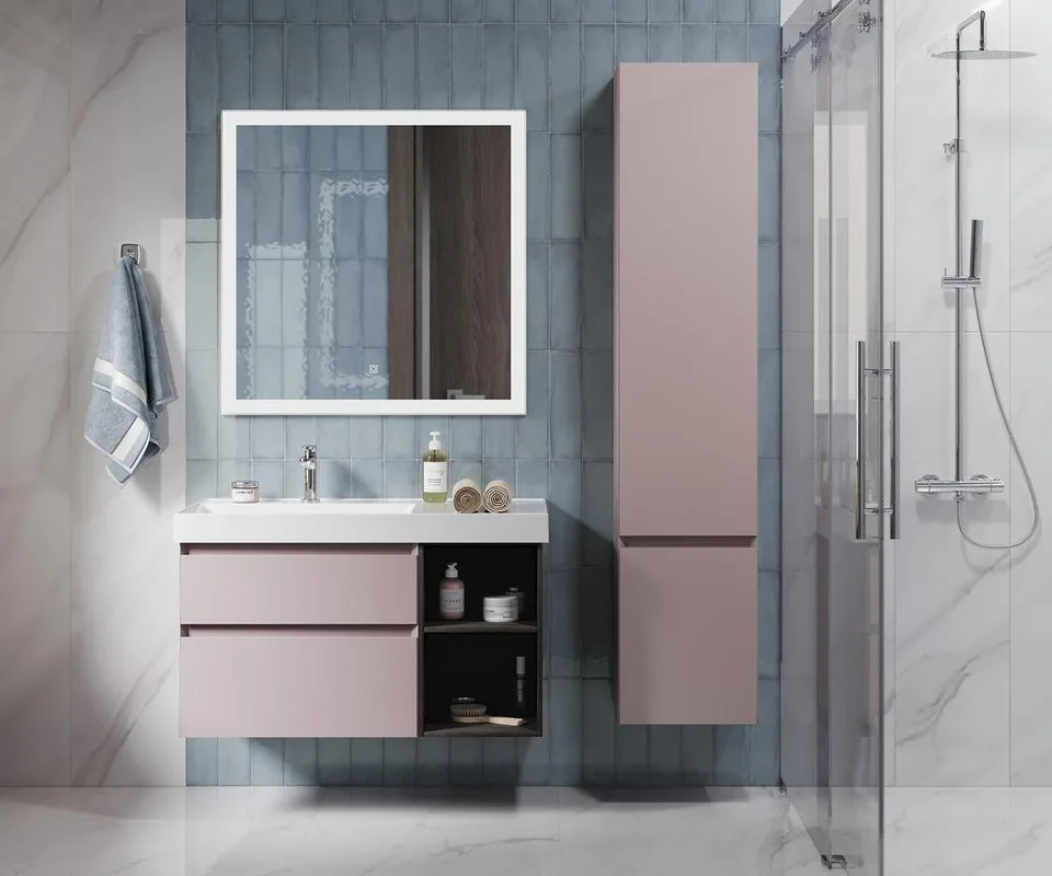 Мебельная раковина KERAMA MARAZZI Cubo 90 L Sancos — официальный сайт