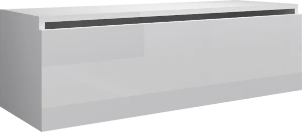 Тумба Armadi Art Flat Valessi Uno-S 120 белый глянец Sancos — Оригинал