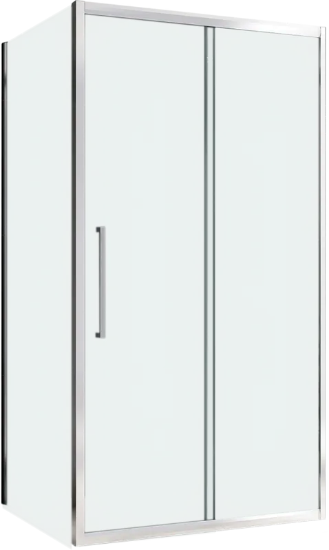 Душевой уголок Abber Schwarzer Diamant AG30170H-S60 170x60, профиль хром, стекло прозрачное Sancos — официальный сайт