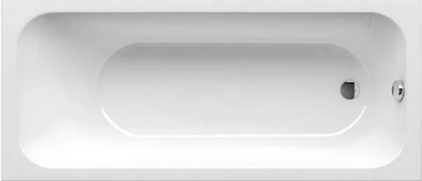 Акриловая ванна Ravak Chrome Slim C731300000 без опоры 160x70 см, встраиваемая, белая Sancos — Оригинал