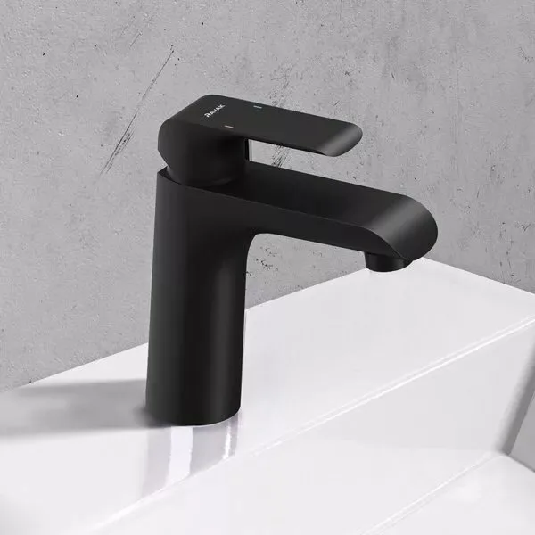 Смеситель для раковины Ravak Flat X070173 черный матовый Sancos — официальный сайт