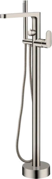 Напольный смеситель для ванны с душем Boheme Spectre 459-NB, nickel brush Sancos — Оригинал