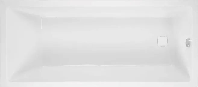 Акриловая ванна Vagnerplast Cavallo VPBA157CAV2X-04 без опоры 150x70 см, пристенная, ультрабелая Sancos — официальный сайт