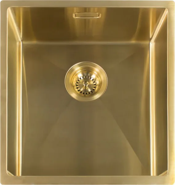 Мойка кухонная Reginox Miami 3,5" PVD 40x40 gold Sancos — Оригинал