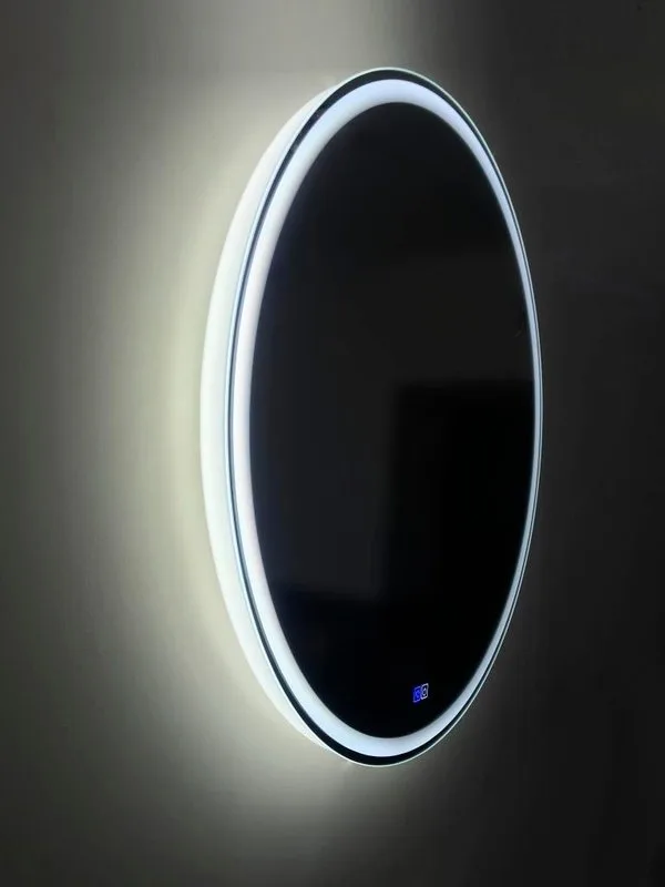 Зеркало круглое BelBagno SPC-RNG-700-LED-TCH-PHONE с bluetooth, микрофоном и динамиками Sancos — официальный сайт