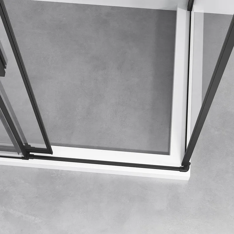 Душевой уголок Vincea Slim-N VSR-4SN9014CLB 140х90 см, профиль черный Sancos — официальный сайт