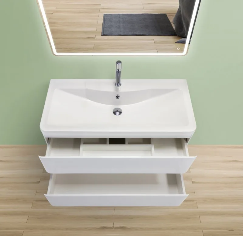 Тумба под раковину без столешницы BelBagno Albano 80 подвесная, rovere vintage bianco Sancos — официальный сайт