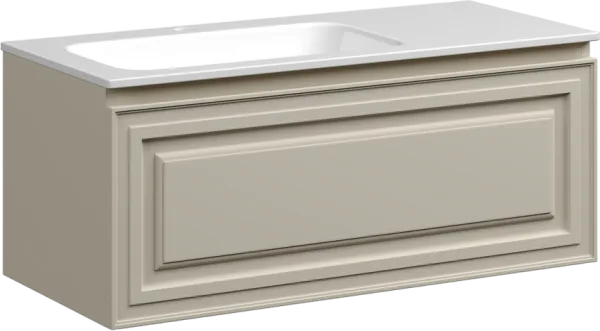 Тумба под раковину Sancos Very 100 L подвесная Beige soft (капучино), VR100LCE Sancos — Оригинал