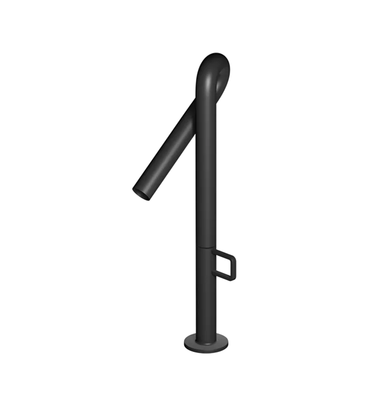 Смеситель для раковины Wonzon & Woghand Loop WW-112-00-508 черный матовый Sancos — официальный сайт