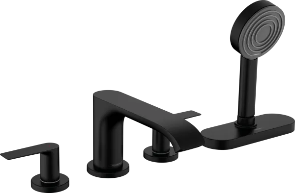 Смеситель на борт ванны Hansgrohe Vivenis 75444670, матовый черный Sancos — Оригинал