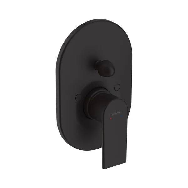 Встраиваемый смеситель Hansgrohe Vernis Shape 71458670, матовый черный Sancos — Оригинал