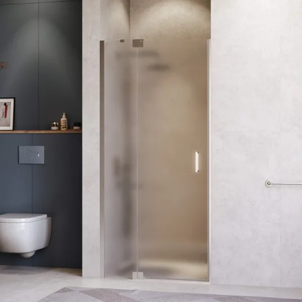 Душевая дверь в нишу RGW Hotel HO-014 1300х2000 профиль хром, стекло матовое Sancos — Оригинал