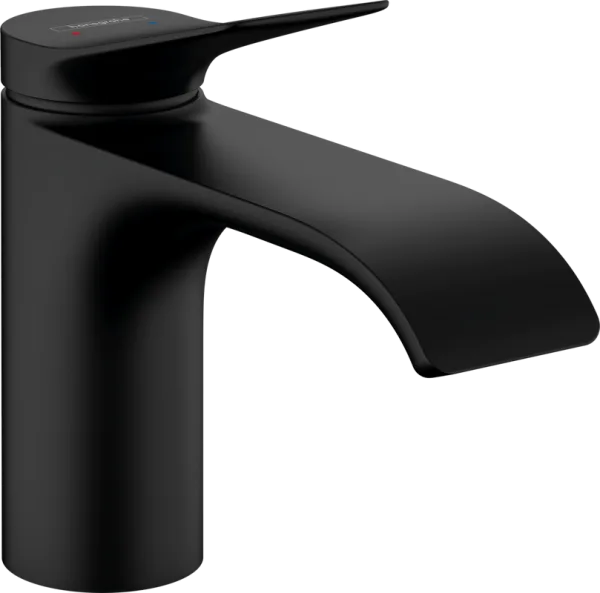 Смеситель для раковины Hansgrohe Vivenis 80 75010670 матовый черный Sancos — Оригинал