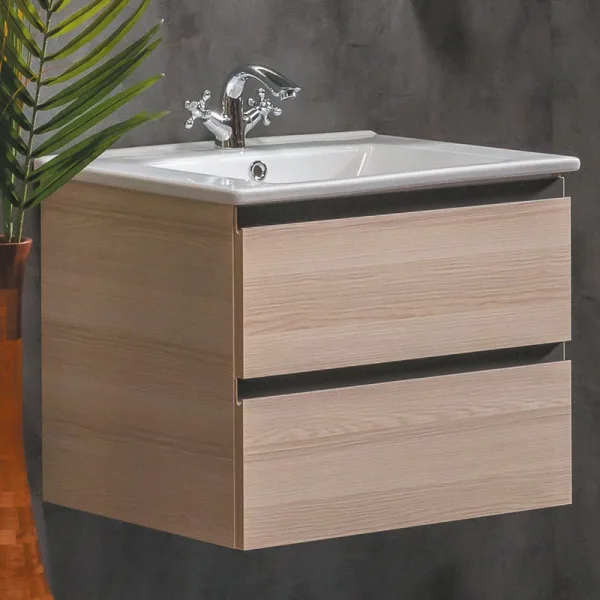 Тумба под раковину без столешницы Armadi Art Capolda 65 light wood Sancos — Оригинал