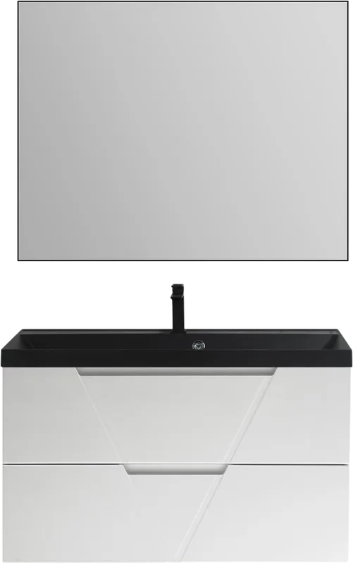 Тумба под раковину без столешницы BelBagno Vittoria 100 подвесная, bianco opaco Sancos — официальный сайт