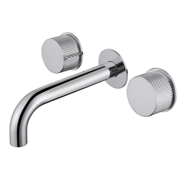 Смеситель для раковины Abber Wasser Kreis AF81122, С ВНУТРЕННЕЙ ЧАСТЬЮ, хром Sancos — Оригинал