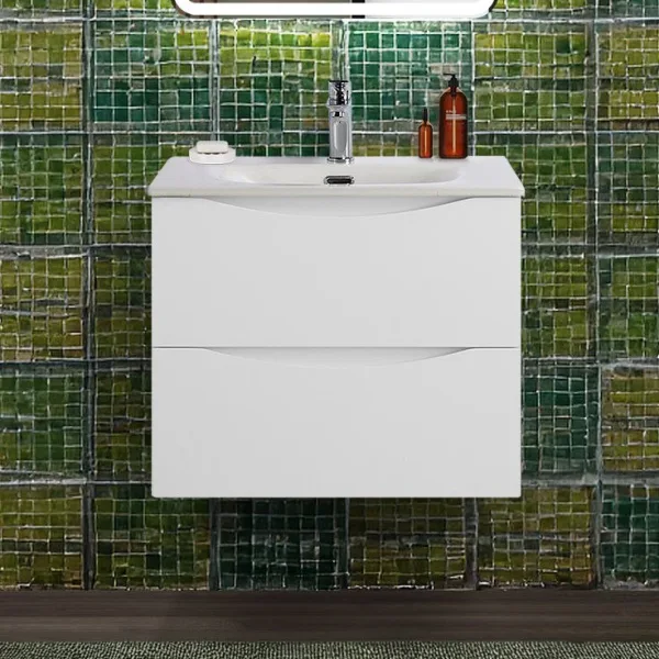 Тумба под раковину без столешницы BelBagno Marino-cer-n 60 подвесная, bianco opaco Sancos — Оригинал