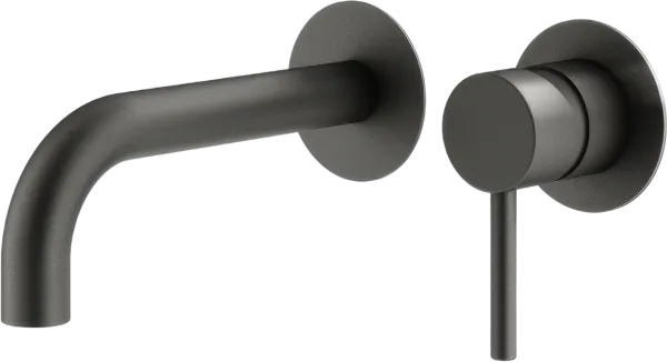 Смеситель для раковины Plumberia Selection Ixo KITXO1135GR250 С ВНУТРЕННЕЙ ЧАСТЬЮ, матовый графит Sancos — Оригинал