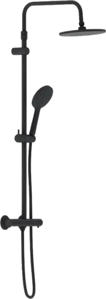 Душевая стойка Damixa Jupiter 977800300, черная матовая Sancos — Оригинал