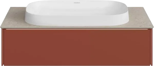 Тумба под раковину без столешницы KERAMA MARAZZI Magica 90 венецианский красный матовый Sancos — Оригинал