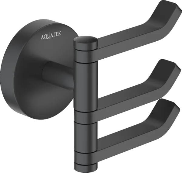 Крючок AQUATEK Бетта AQ4632MB матовый черный Sancos — Оригинал