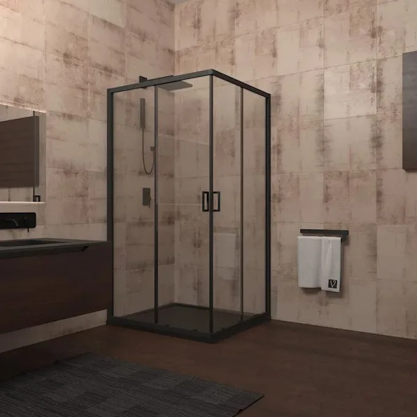 Душевой уголок Veconi Rovigo RV-13 100x100 Sancos — Оригинал
