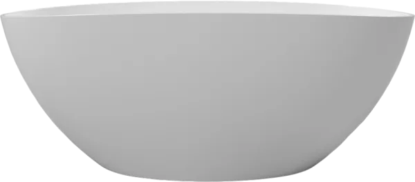 Ванна из искусственного камня WHITECROSS Onyx A 160x75 см, отдельностоящая, белая, овальная, с донны Sancos — Оригинал