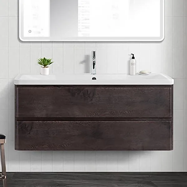 Тумба под раковину без столешницы BelBagno Albano 120 подвесная, rovere nature grigio Sancos — Оригинал