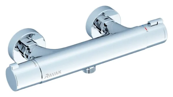 Термостатический смеситель Ravak Termo 100 TE 032.00/150 для душа Sancos — Оригинал