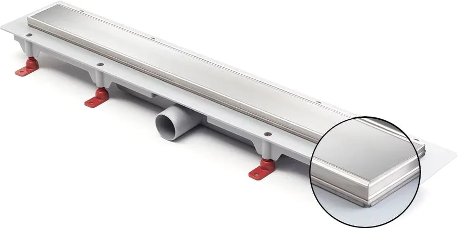 Душевой трап (лоток) Veconi Klasik N 450 хром глянцевый Sancos — официальный сайт