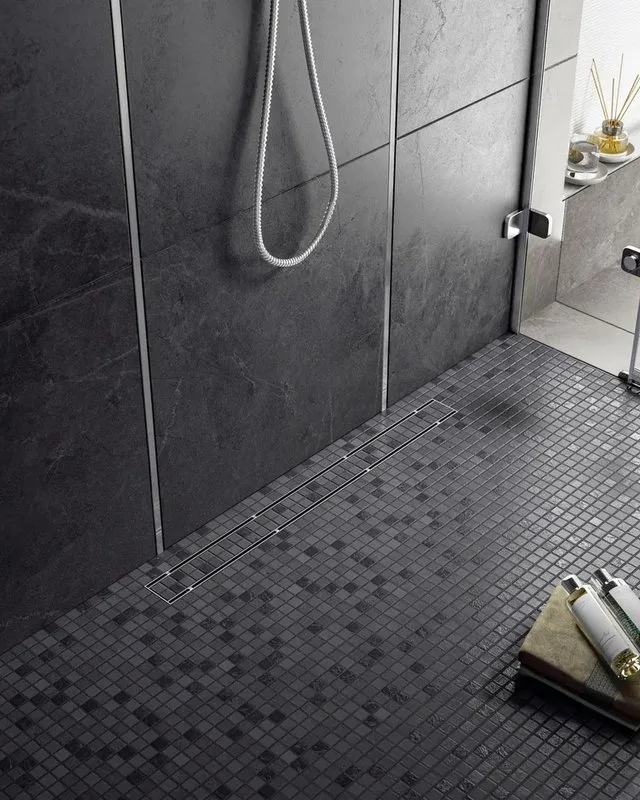 Душевой трап (лоток) Timo Drain Systems DS230206/01 600 двусторонняя панель plate под плитку, сатин Sancos — официальный сайт