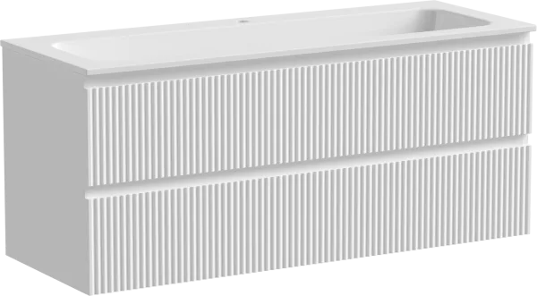 Тумба под раковину Sancos Snob R 120 подвесная Bianco (белый), SNR120W Sancos — Оригинал