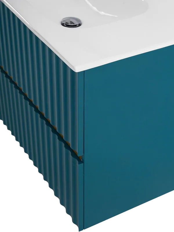 Тумба под раковину без столешницы Art&Max Elegant 100 подвесная, аквамарин Sancos — официальный сайт