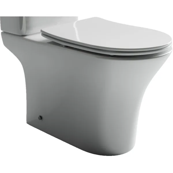 Чаша для унитаза-компакта Ceramicanova Fortuna Rimless CN9001-B с микролифтом Sancos — Оригинал