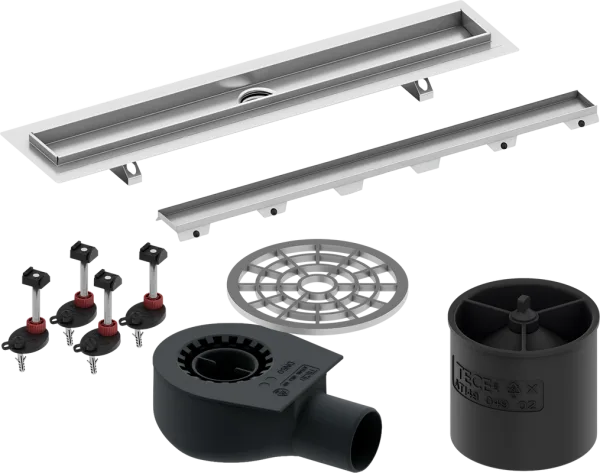 Душевой лоток TECE TECEdrainline 600900 + 600972 + 650000 + 660016 + 660005 + 660003 Sancos — Оригинал