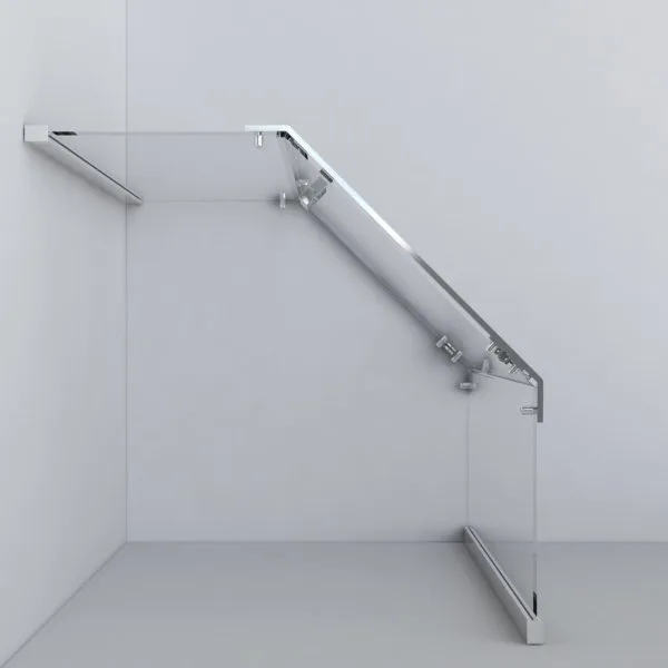 Душевой уголок Vincea Stresa VSP-1S900CH 90x90, профиль хром, стекло шиншилла Sancos — официальный сайт
